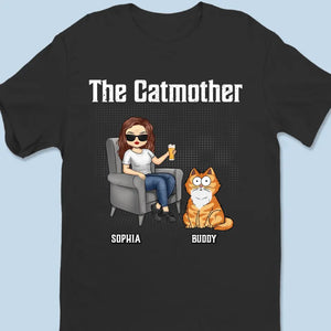 Meilleure maman du monde - T-shirt, sweat à capuche et sweat-shirt unisexe personnalisé pour chien et chat - Cadeau pour propriétaires et amoureux des animaux