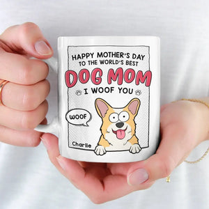 Les yeux d'un animal ont un pouvoir incroyable - Mug personnalisé pour chien et chat - Fête des Mères, cadeau pour les propriétaires d'animaux et les amoureux des animaux