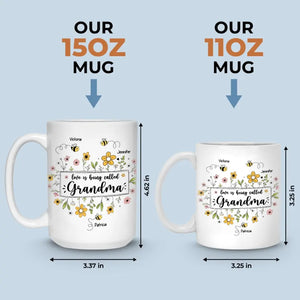 Tout le monde a besoin d'une maison pour vivre - Mug personnalisé pour la famille - Fête des Mères, cadeau pour maman, grand-mère