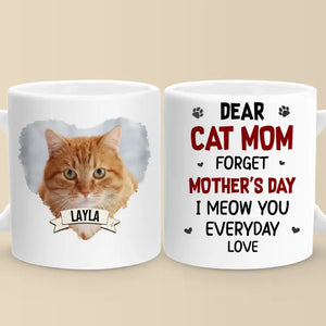 Mug personnalisé avec photo pour comprendre la douleur de votre animal de compagnie - Cadeau pour la fête des mères, pour les amoureux des animaux