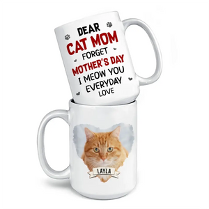 Mug personnalisé avec photo pour comprendre la douleur de votre animal de compagnie - Cadeau pour la fête des mères, pour les amoureux des animaux