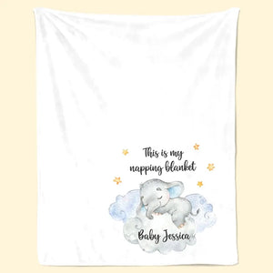 Voici ma couverture de sieste - Couverture personnalisée pour la famille - Cadeau pour les membres de la famille