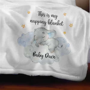Voici ma couverture de sieste - Couverture personnalisée pour la famille - Cadeau pour les membres de la famille