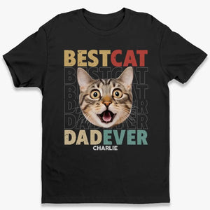 T-shirt unisexe personnalisé avec photo de poils d'animaux, je m'en fiche ! Chien et chat, sweat à capuche, sweat-shirt personnalisé ! Fête des Pères, cadeau pour les propriétaires et les amoureux des animaux.