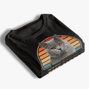 Photo personnalisée « Nous pouvons arrêter le cycle des animaux » - T-shirt unisexe personnalisé pour chien et chat, sweat à capuche, sweat-shirt - Fête des Pères, cadeau pour les propriétaires d'animaux et les amoureux des animaux