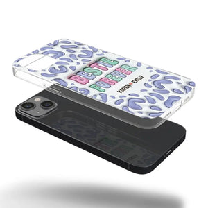 Coque de téléphone transparente personnalisée avec effet gonflé en 3D « Bestie Forever » – Cadeau pour meilleures amies, meilleures amies, sœurs