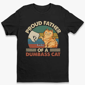Les chats dominent le monde - T-shirt unisexe personnalisé, sweat à capuche, sweat-shirt - Fête des Pères, cadeau pour les propriétaires d'animaux et les amoureux des animaux