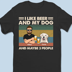 Un petit chien va t'aimer - T-shirt unisexe personnalisé, sweat à capuche, sweat-shirt - Fête des Pères, cadeau pour les propriétaires d'animaux et les amoureux des animaux