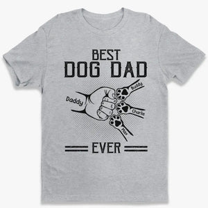 Nos animaux de compagnie sont notre famille - T-shirt unisexe personnalisé pour chien et chat, sweat à capuche, sweat-shirt - Fête des pères, cadeau pour les propriétaires d'animaux et les amoureux des animaux