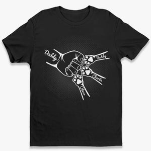 Ma famille, c'est ma vie - T-shirt unisexe personnalisé pour chien et chat, sweat à capuche, sweat-shirt - Fête des Pères, cadeau pour les propriétaires d'animaux et les amoureux des animaux
