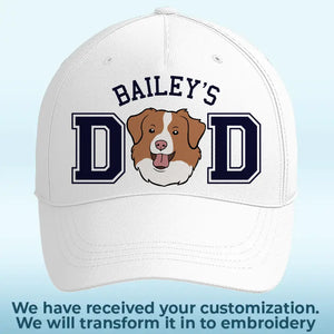 Photo personnalisée : Les yeux d'un animal ont du pouvoir - Casquette brodée personnalisée pour chien et chat - Cadeau pour propriétaires et amoureux des animaux