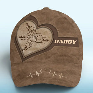 Merci d'être toujours avec moi - Chapeau personnalisé familial, casquette classique à imprimé intégral - Fête des pères, cadeau pour papa, grand-père