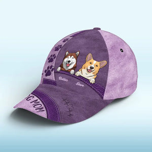 Un matin sans toi est une aube déclinante - Casquette personnalisée pour chien, casquette classique à imprimé intégral - Fête des pères, cadeau pour les propriétaires d'animaux et les amoureux des animaux