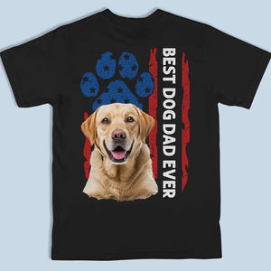 T-shirt, sweat à capuche et sweat-shirt unisexe personnalisé avec photo de chien et chat « Meet Me Happy » – Cadeau pour propriétaires et amoureux des animaux
