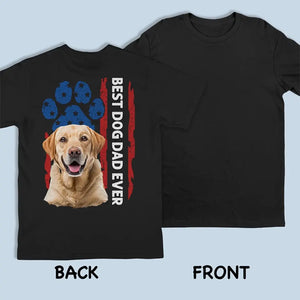 T-shirt, sweat à capuche et sweat-shirt unisexe personnalisé avec photo de chien et chat « Meet Me Happy » – Cadeau pour propriétaires et amoureux des animaux