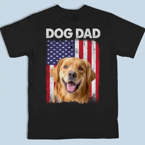 T-shirt unisexe personnalisé avec photo « Bonjour papa, c'est moi » pour chien et chat, imprimé au dos, sweat-shirt à capuche, sweat-shirt - Fête des pères, cadeau pour les propriétaires d'animaux et les amoureux des animaux