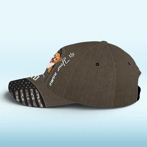Le chien est le sujet idéal pour un portrait - Chapeau personnalisé pour chien, casquette classique à imprimé intégral - Fête des pères, cadeau pour les propriétaires d'animaux et les amoureux des animaux