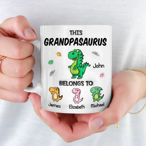 Rien ne peut décrire mon amour pour toi - Mug personnalisé en 3D avec effet gonflé - Cadeau pour la fête des pères, papa, grand-père