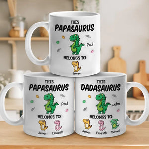 Rien ne peut décrire mon amour pour toi - Mug personnalisé en 3D avec effet gonflé - Cadeau pour la fête des pères, papa, grand-père