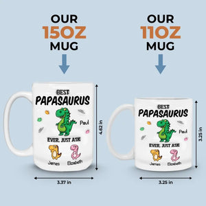 Rien ne peut décrire mon amour pour toi - Mug personnalisé en 3D avec effet gonflé - Cadeau pour la fête des pères, papa, grand-père