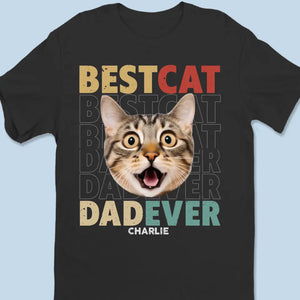 T-shirt unisexe personnalisé avec photo de poils d'animaux, je m'en fiche ! Chien et chat, sweat à capuche, sweat-shirt personnalisé ! Fête des Pères, cadeau pour les propriétaires et les amoureux des animaux.