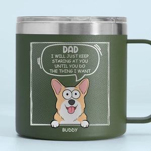 Les amis à fourrure sont les meilleurs amis du monde ! Gobelet personnalisé en acier inoxydable de 396 ml avec poignée pour chien et chat ! Cadeau idéal pour les propriétaires et les amoureux des animaux.