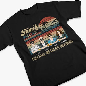 Il n'y a pas de plaisir pour toute la famille - T-shirt, sweat à capuche et sweat-shirt unisexe personnalisé pour la famille - Cadeau de vacances d'été pour les membres de la famille