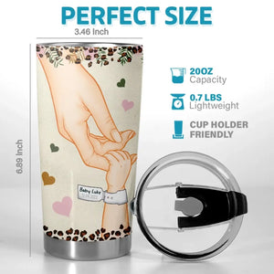 Ma mère est ma première amie et mon amie pour toujours - Gobelet personnalisé pour la famille - Cadeau de fête des mères, de baby shower, pour la première maman
