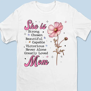Tu es belle comme une fleur - T-shirt unisexe personnalisé, sweat à capuche, sweat-shirt - Cadeau pour maman, grand-mère