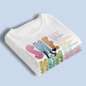 Tu m'inspires le plus dans ma vie - T-shirt unisexe personnalisé, sweat à capuche, sweat-shirt - Cadeau pour maman, grand-mère