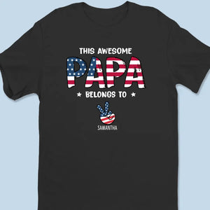Tu es toujours génial pour nous - T-shirt unisexe personnalisé pour la famille, sweat à capuche, sweat-shirt - Fête des pères, cadeau pour papa, grand-père