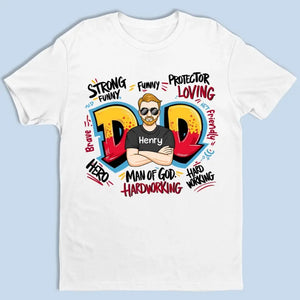 Homme de Dieu travailleur - T-shirt unisexe personnalisé, sweat à capuche, sweat-shirt - Fête des pères, cadeau pour papa, grand-père