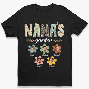 Photo personnalisée : quand un enfant naît, les grands-mères aussi ! T-shirt, sweat à capuche et sweat-shirt unisexe personnalisé pour la famille ! Cadeau pour maman et grand-mère