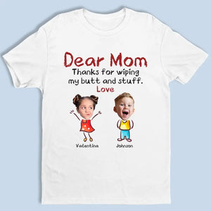 Photo personnalisée « Les soins d'une mère sont synonymes de paix » - T-shirt, sweat à capuche et sweat-shirt unisexe personnalisé pour la famille - Cadeau pour les membres de la famille