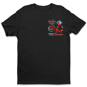 Le moment où votre cœur s'est arrêté - T-shirt unisexe personnalisé, sweat à capuche, sweat-shirt - Cadeau de condoléances pour les membres de la famille