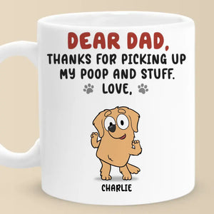 Les chiots sont enveloppés de fourrure et sont aimés ! Mug personnalisé pour chien ! Cadeau pour les propriétaires et les amoureux des animaux.