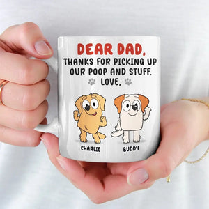 Les chiots sont enveloppés de fourrure et sont aimés ! Mug personnalisé pour chien ! Cadeau pour les propriétaires et les amoureux des animaux.