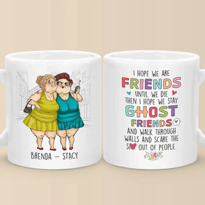 Tasse personnalisée « Amis pour la vie et au-delà » – Cadeau pour les meilleures amies, les meilleures amies et les sœurs