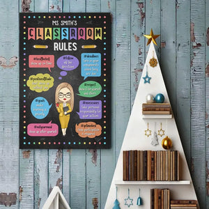 Enseigner est le plus grand acte d'optimisme - Affiche verticale personnalisée pour enseignant - Cadeau pour enseignant