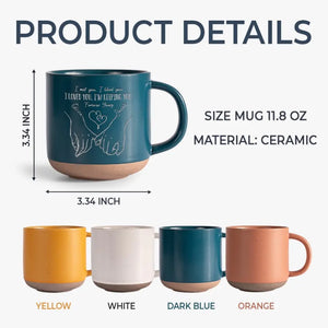 Votre sourire me fait sourire - Tasse en céramique personnalisée pour couple - Cadeau pour mari et femme, anniversaire