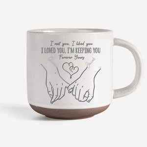 Votre sourire me fait sourire - Tasse en céramique personnalisée pour couple - Cadeau pour mari et femme, anniversaire