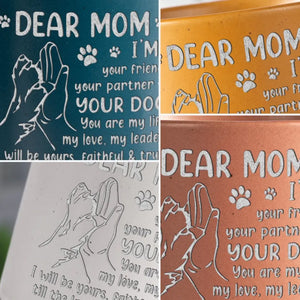Je suis ton ami - Mug en céramique personnalisé pour chien - Cadeau pour les propriétaires d'animaux et les amoureux des animaux
