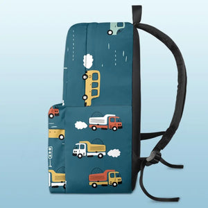 Je suis de retour - Sac à dos personnalisé pour enfant - Cadeau de rentrée scolaire pour enfant