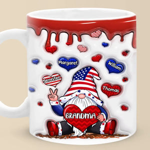 Chaque maison a besoin d'une grand-mère - Mug personnalisé avec effet gonflé en 3D - Cadeau pour maman, grand-mère
