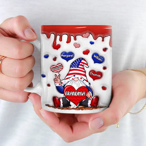 Chaque maison a besoin d'une grand-mère - Mug personnalisé avec effet gonflé en 3D - Cadeau pour maman, grand-mère