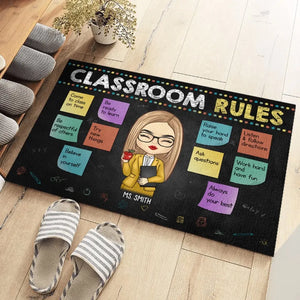 Un bon professeur peut tout changer - Tapis décoratif personnalisé pour la maison - Cadeau de pendaison de crémaillère pour professeur