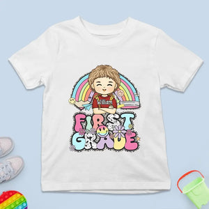 Bonne rentrée scolaire - T-shirt enfant personnalisé - Cadeau de rentrée scolaire pour enfant
