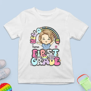 Un pas de plus vers les rêves - T-shirt enfant personnalisé - Cadeau de rentrée scolaire pour enfant