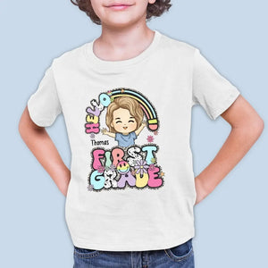 Un pas de plus vers les rêves - T-shirt enfant personnalisé - Cadeau de rentrée scolaire pour enfant