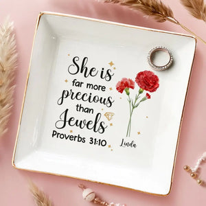 Les amis font fleurir la vie avec joie - Porte-bijoux personnalisé pour meilleure amie - Cadeau pour meilleures amies, meilleures amies, sœurs